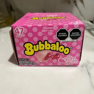 Bubbaloo Bubble Gum Assorted Flavors Mexican Chicle Candy 47