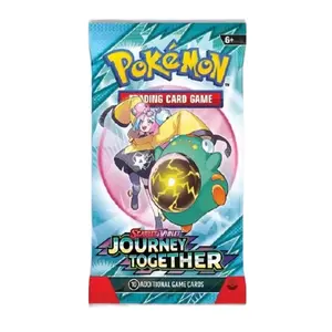 Pokémon Journey Together TCG Booster Pack - Collectible Non-Sports Trading Card Accessory, TCG Booster Packs