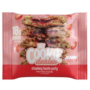 12 pack Strawberry Toaster Pastry Protein Cookie