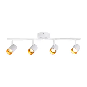LeonLite theBeam 4-Heads LED Ceiling Spot Lights - White - 3000K