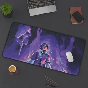 Gaming Mouse Pad, Clove Valorant Desk Mat for Gamers, Office Decor, Birthday Gift, Custom Design, Large Mousepad