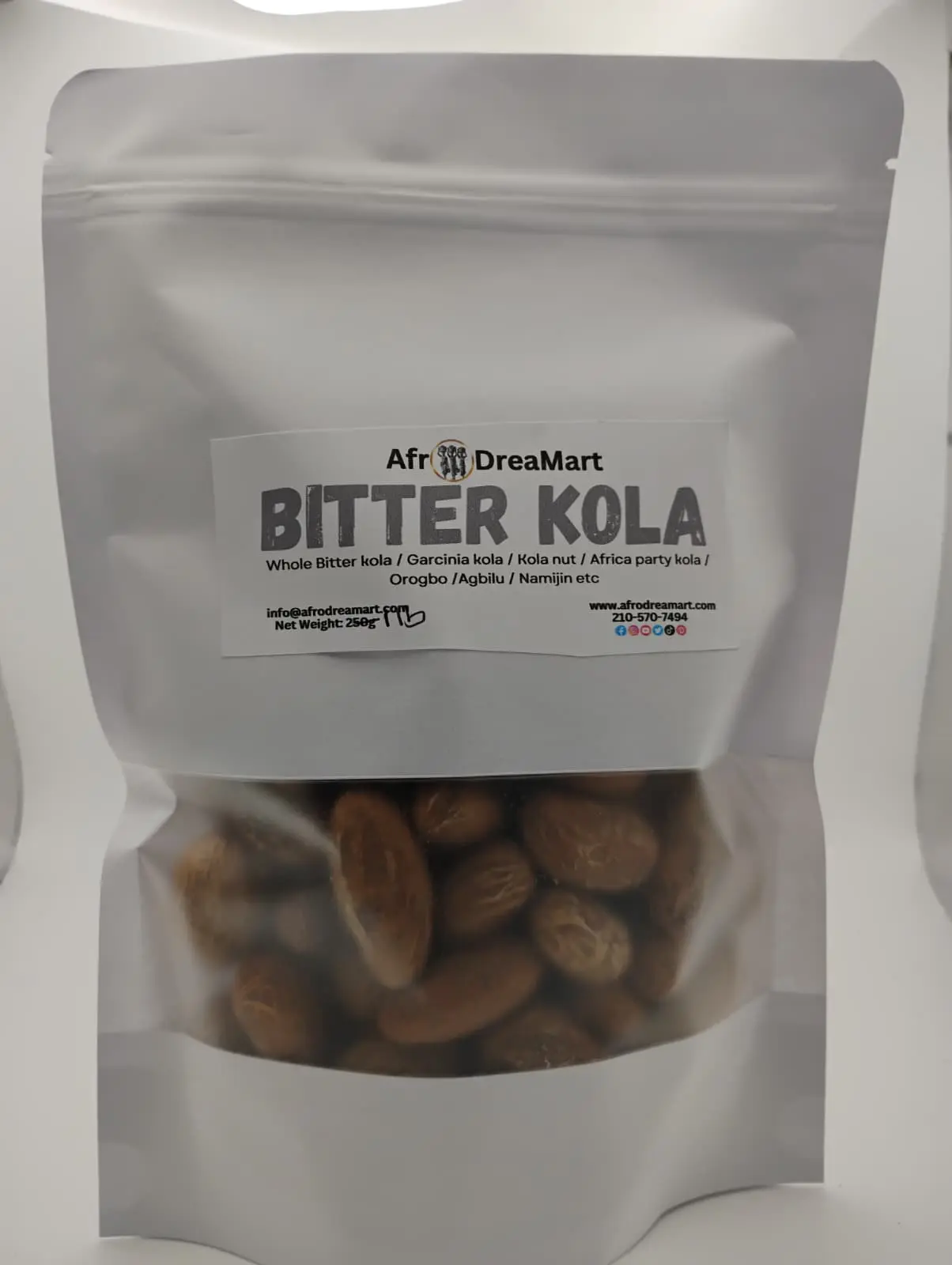 Bitter Kola (Garcinia kola) – Whole Dried African Nuts | 1 lb