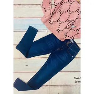 YF5198 - 3 Button Basics- Super High Waist Prestige Denim by Vinizbena Jeans