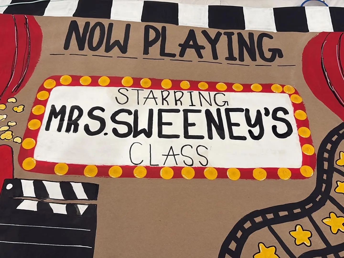 Hand painted banner 3x3