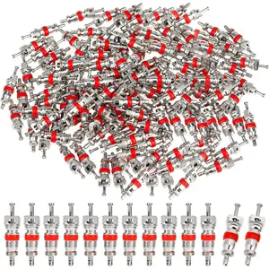 200pcs Universal Valve Stem Cores Replacement Kit, Premium Tire Valve Cores for Most Cars, Trucks, Motorcycles and Bicycles