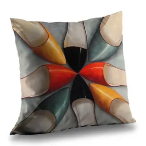 360 Stand 14x14 in. Chic Print Home Decorative Cushion Insert - Soft Padded, Lightweight Poly Twill Throw Pillow for Bedroom Use (Model C1PT1414XNCDCA)