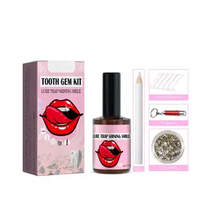 DIY Tooth Gem Kit, Easy Fitting & Removal Punk Style Dental Jewelry, Shiny Party Accessories