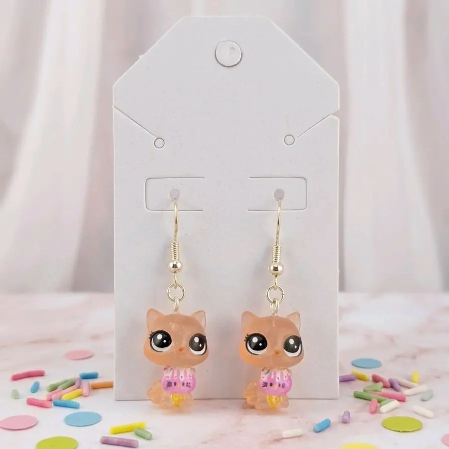 Littlest Pet Shop Teensies Custom Earrings