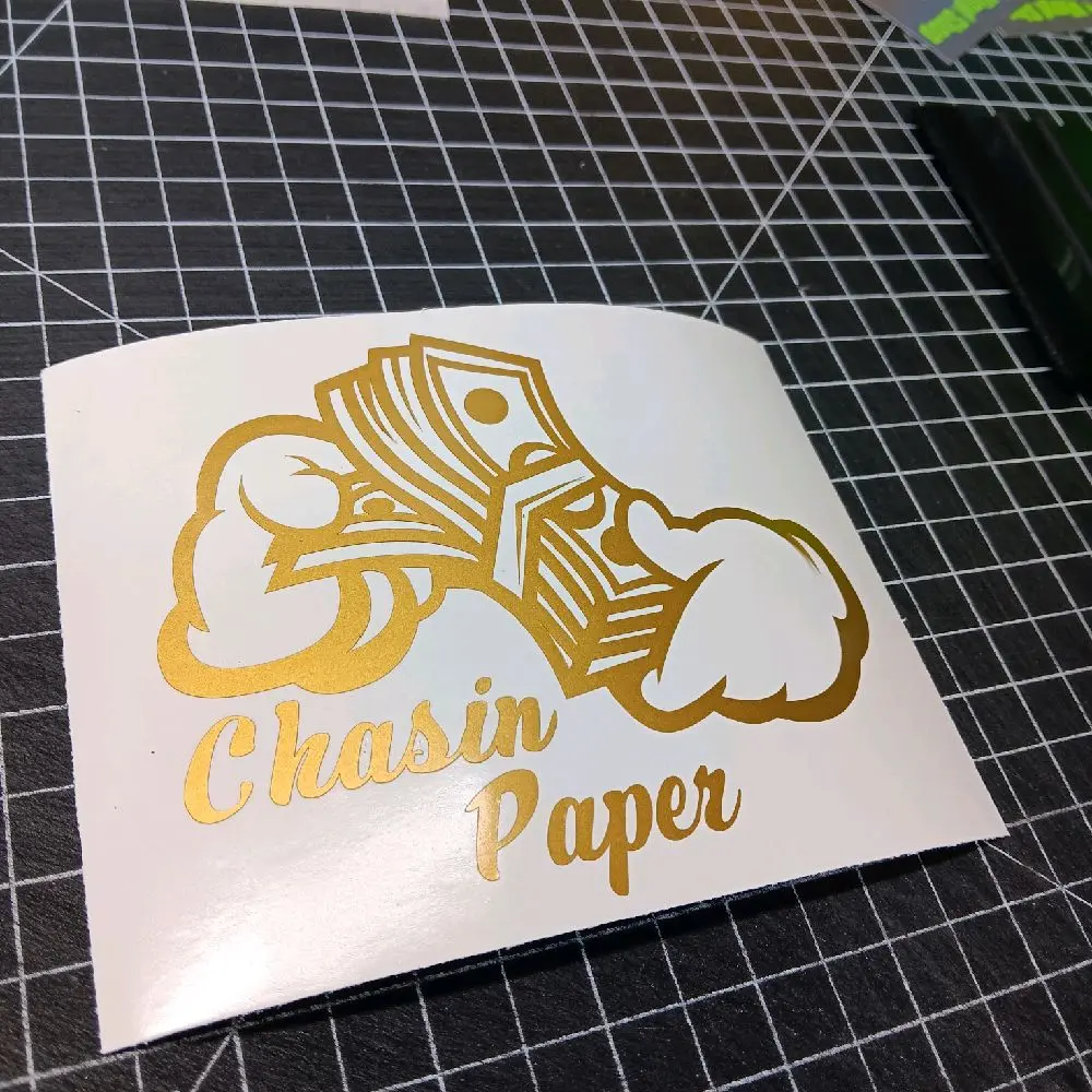 Chasin Paper Decal/Sticker