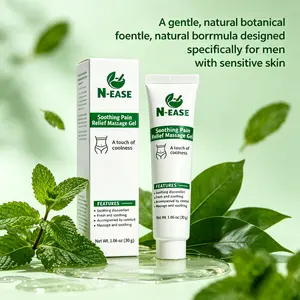 N-EASE Men’s Massage Gel  Plant-Powered | Non-Greasy & Safe | That sensory touch you’ll love #mensgrooming #massagegel #selfcare