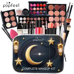 Popfeel New Makeup Set, Eid Al Adha Beauty Kit, Full Cosmetics Gift for Girls and Friends, Perfect Holiday Present