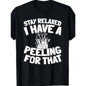 [100% Cotton] 100% Cotton Wellness Salon Treatments Beauty Specialist T Shirt Same Style for Men and Women 2026 Summer Short-sleeved Printed T-shirt 180G