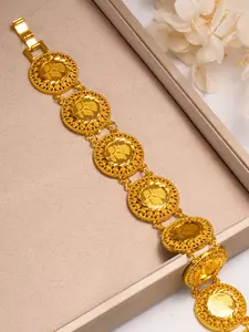 Middle Eastern Style Copper Women's Vintage Fashion Chain, Rose Carved Heart Pattern, Perfect Gift for Girlfriend or Wife, All Seasons Wear, Fashion Jewelry Accessories