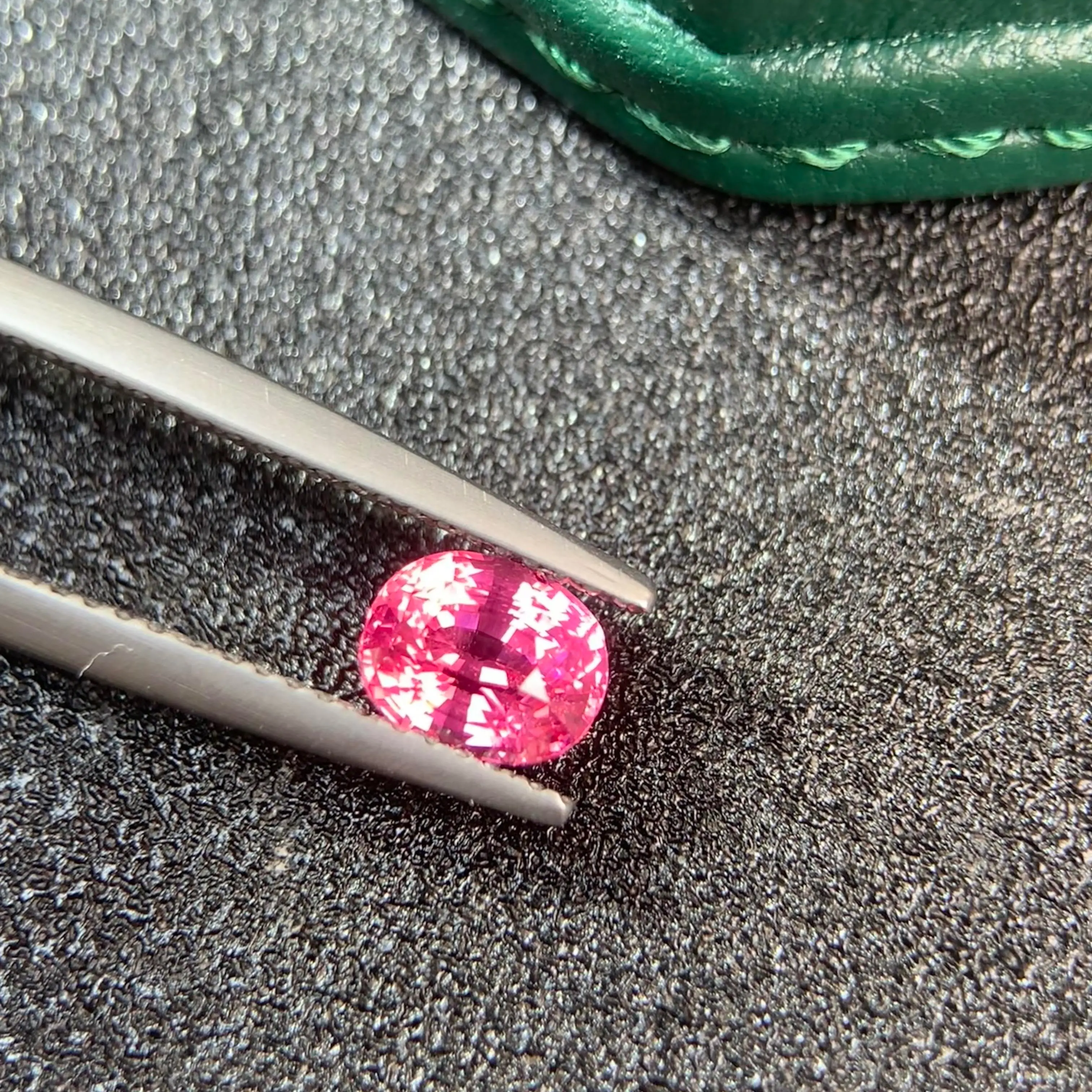 CGRL Cert Brilliant Cut 1.4 ct Unheated Mahenge Spinel, Tanzania-Sourced Eye-Clean Top Grade Semi-Finished Semiprecious Stone