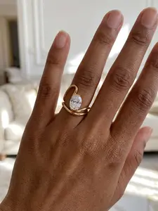 1 PC Stackable, Solitaire Stackable Rings, Mix & Match Zircon Ring Set for Women Jewelry for Festival Party Daily Clothing Decor Engagement Eternity Band Ring Ladies Anniversary Party Birthday Valentine's Day Festival Gift for Her