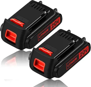 3600mAh LBXR20 Battery Replacement for Black and Decker Lithium 20V Battery Max Compatible with LST220 LBXR2020 LB2X4020 Cordless Power Tools