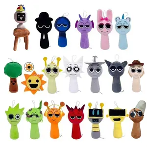 Sprunki Plush Toys 8 Inch – Cute Game Inspired Multicolor Stuffed Plushies, Ideal Birthday Gift & Home/Party Decor for Game Fans & Collectors, Soft Plush Dolls for Boys & Girls