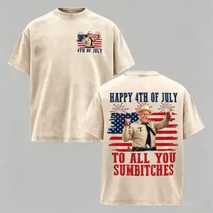 Happy 4th Of July To All You Sumbitches Shirt, Smokey And The Bandit Movie T-Shirt, Classic Movie Quote Tee, Funny Show Fireworks T-Shirt for Independence Day, MADE IN USA, funny graphic tee, men’s trendy t-shirts, deals, humorous, boyfriend, good graphic