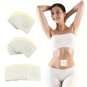100 Sets Waist Stickers for Firming & Skin Tightening, Plant Fiber Material, Effective & Gentle, Ideal for Fitness Improvement