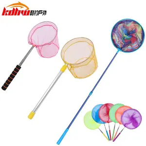 Telescopic Carbon Fiber Fishing Net for Kids to Catch Fish, Shrimp, Tadpoles, Butterflies, and Insects, Outdoor Small Fishing Net