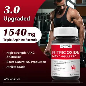 Nitric Oxide Supplement 1540mg | For Men and Women | 60 Capsules