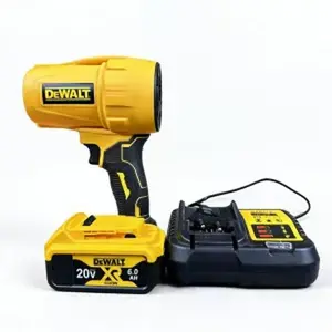 DEWALT 20V XR Lithium Ion Battery Powered  Heat Gun Complete Set, Portable Hot Air  With 6.0Ah Battery Pack And Full Charger For , Craft & Automotive tool 