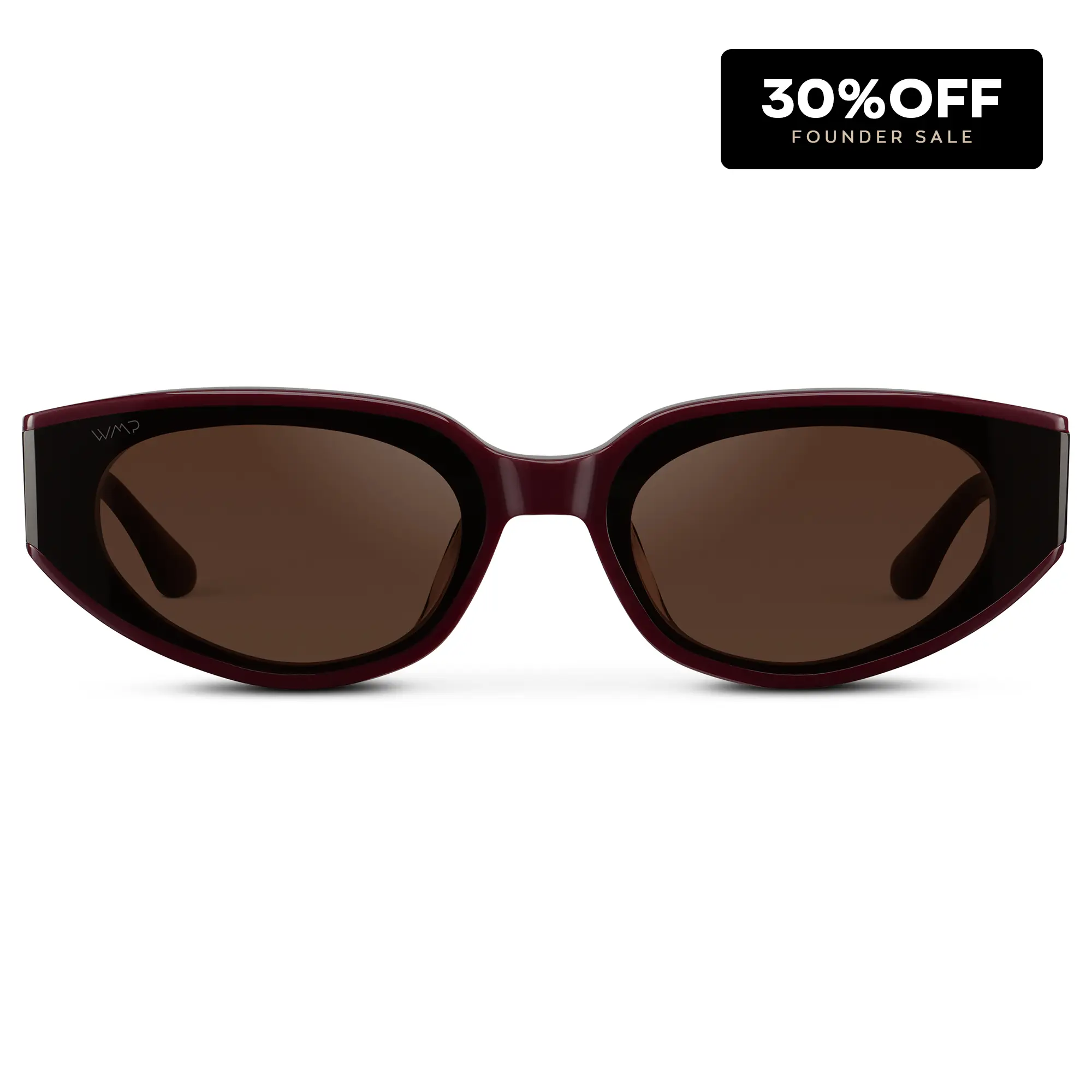 Astra - Modern Flat-Lens Cat-Eye Sunglasses Eyewear Shades