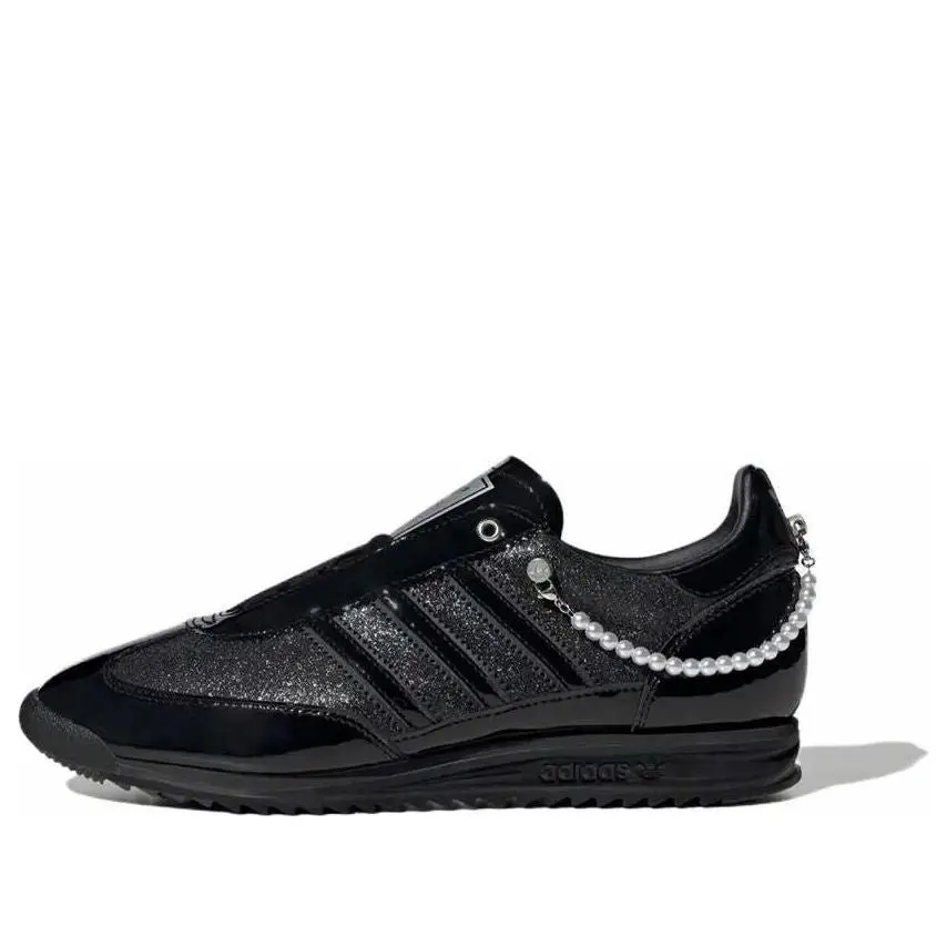 (WMNS) adidas SL 72 OG 'Patent Pearls Black Silver Metallic' JQ2615