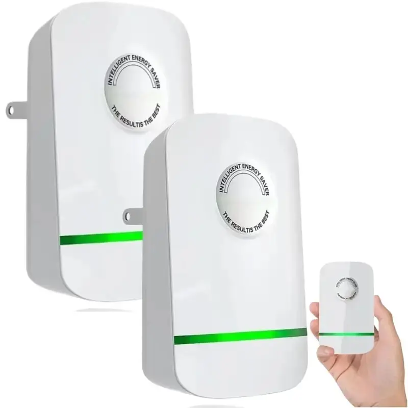 2026 Updated Plug-In Power Box with US Plug, Power Socket Universal Socket Wall Outlet Extender Adapter, 90-250V Voltage Input for Home and Office Use