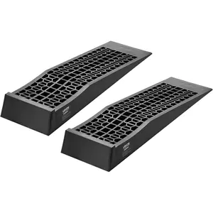 VEVOR Car Ramps, 2 PCS 20000 lbs GVW Capacity, 2.56 in Lift Height, Portable Low Profile Car Service Ramps for Home Garage Maintenance & Oil Changes, Heavy Duty for Low Chassis Vehicle & Support JackHoliday gifts