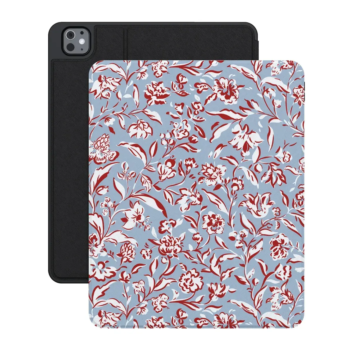 Casely Tablet Cover - Coastal Carolina Painted Flowers Design, Tablet Casing for Protection, Electronics Accessories