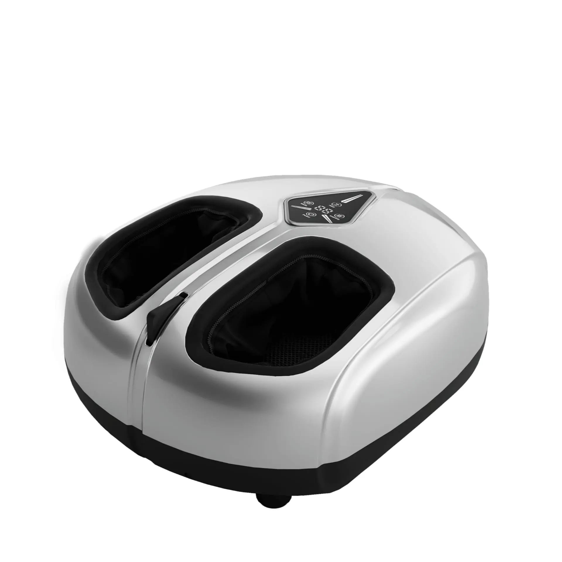 ROUYIL Cordless Shiatsu Foot Massager Machine with Heat Therapy - Deep Kneading Electric Device for Plantar Fasciitis, Neuropathy Relief, Remote Control - Ideal Home/Office Gift (Black)