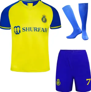Children  #7 Soccer Ronaldo  Jersey Kids Uniform