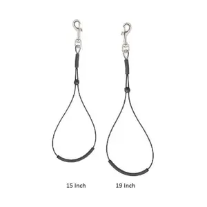 Grooming Loop Dog Groomers Restraint Cable Durable Adjustable Choose 15" or 19"