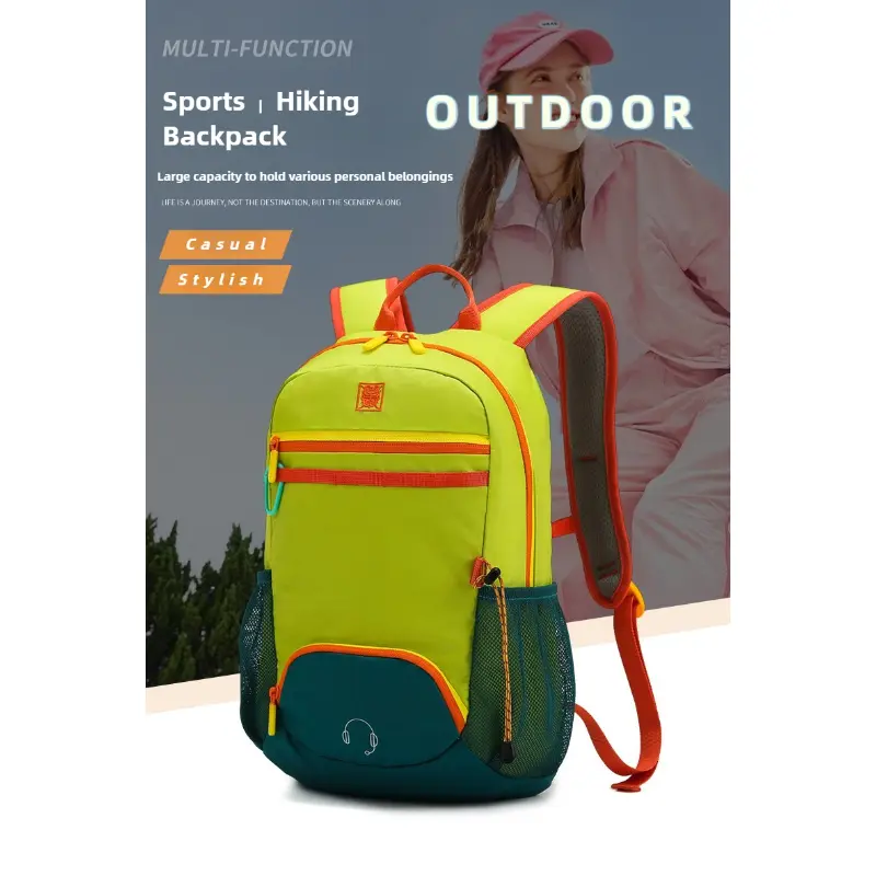 15L Outdoor lighte weighted bagpack water-resistant large-capacity sports backpack for children and adults for cycling and hiking  light Waterproof Mountaineering Backpack
