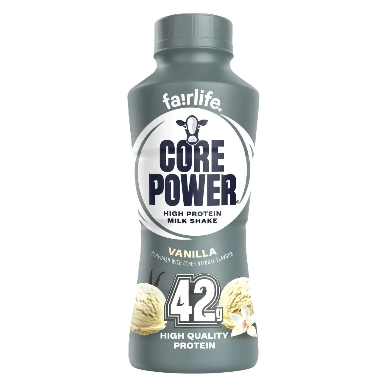 Core Power High Protein Shake, Vanilla, 42g Bottle, 14 fl oz