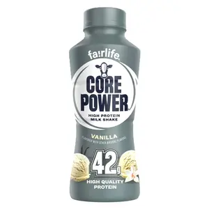 Core Power High Protein Shake, Vanilla, 42g Bottle, 14 fl oz
