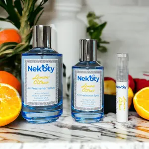 Room & Linen Sprays - Air Freshener Spray - Home Luxury Scents for Office Bedroom Bathroom Closet - Long Lasting Room Fragrance - Lemon Citrus