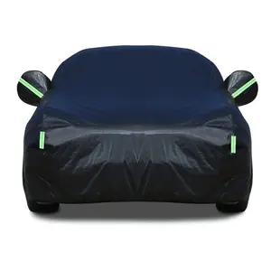 Heavy Duty Waterproof Full Car ，Outdoor UV Protection Inner Lining Full Cover Dust FitCover All Weather Protection Outdoor Dustproof
