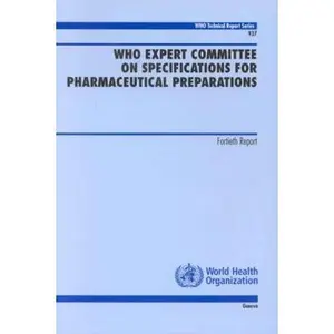 USED-WHO Expert Committee on Specifications for Pharmaceutical Preparations: Fourteenth Report (WHO Technical Report Series) by World Health Organization (Paperback)