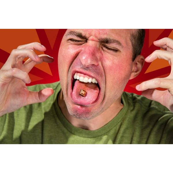 World’s Hottest Chocolate Bar - Spicy Chocolate Snack Bar Candy with Chili Extract