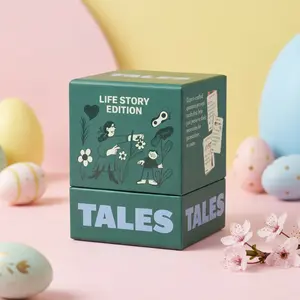 TALES Life Story Edition - 150 Expert-Crafted Question Cards for Preserving Memories & Stories - Premium Matte Finish Card Deck for Family & Friends Game Night conversations, Road Trips, Dinner Table, Getting to Know You