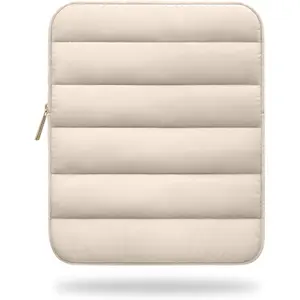- The  Puffy iPad Sleeve 9-11 Inch Tablet Sleeve, Beige iPad Case for Women and Men, Cute iPad Air Pouch, iPad 9 10 Inch, 11 Inch Bag