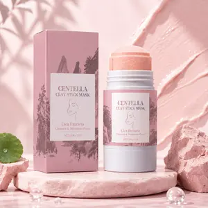 Centella Clay Stick Mask | Glycerin Centella Charcoal | Purifying Moisturizing Portable Pore Cleansing Stick