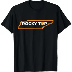 100% Cotton Tennessee Rocky Top TN Rocky Top Volunteer State Vintage T-Shirt