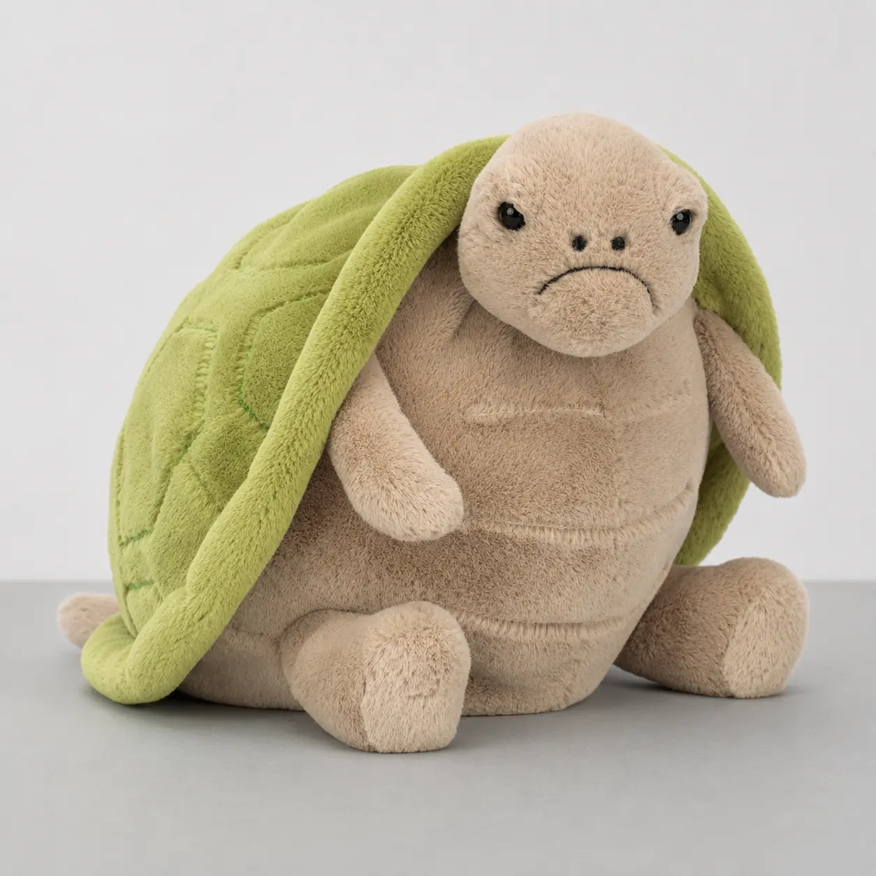 Jellycat Timmy Turtle Plush – The Grumpy Turtle Everyone Loves - Super Soft Stuffed Animal Gift