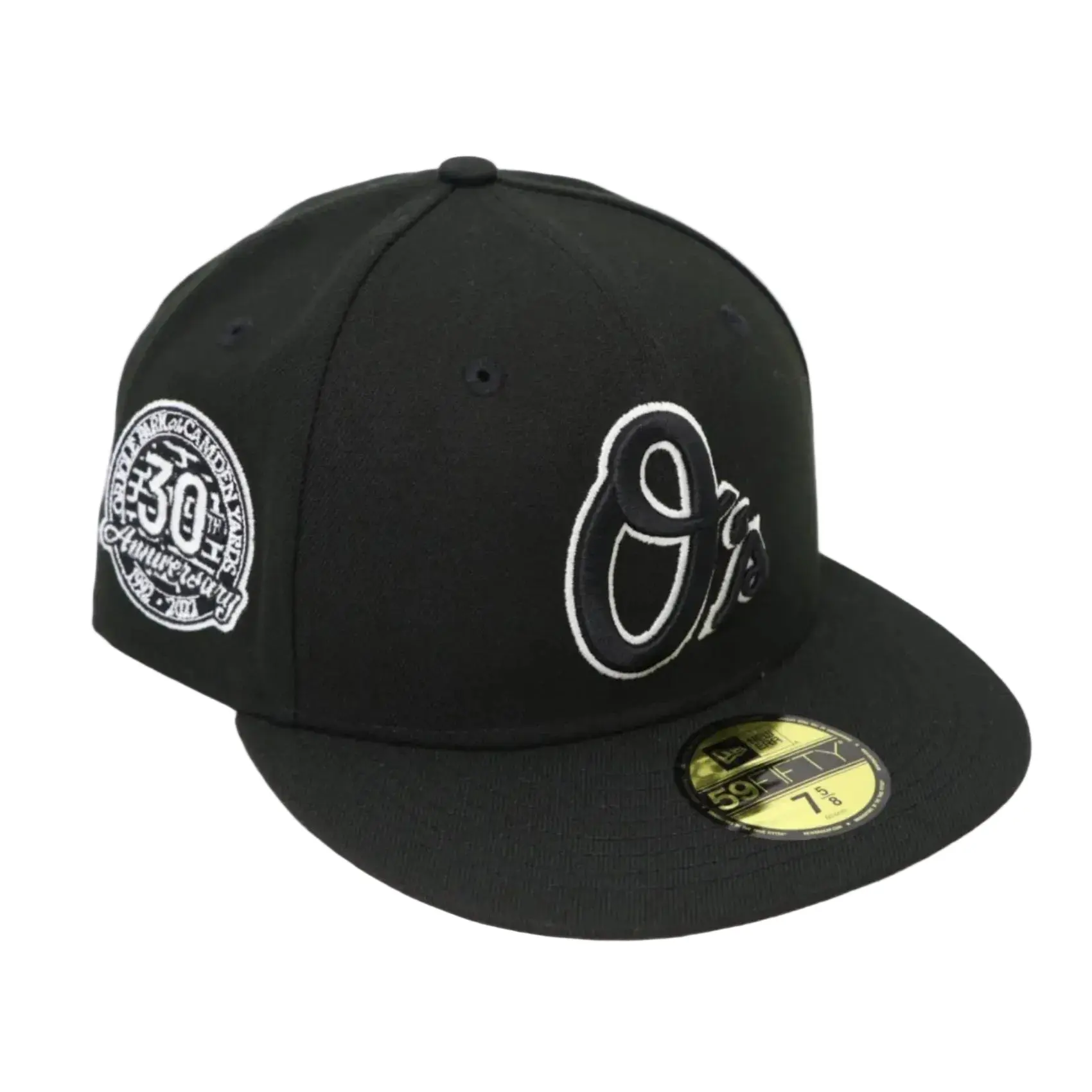 Baltimore Orioles 30th Anniversary Black Fitted Cap