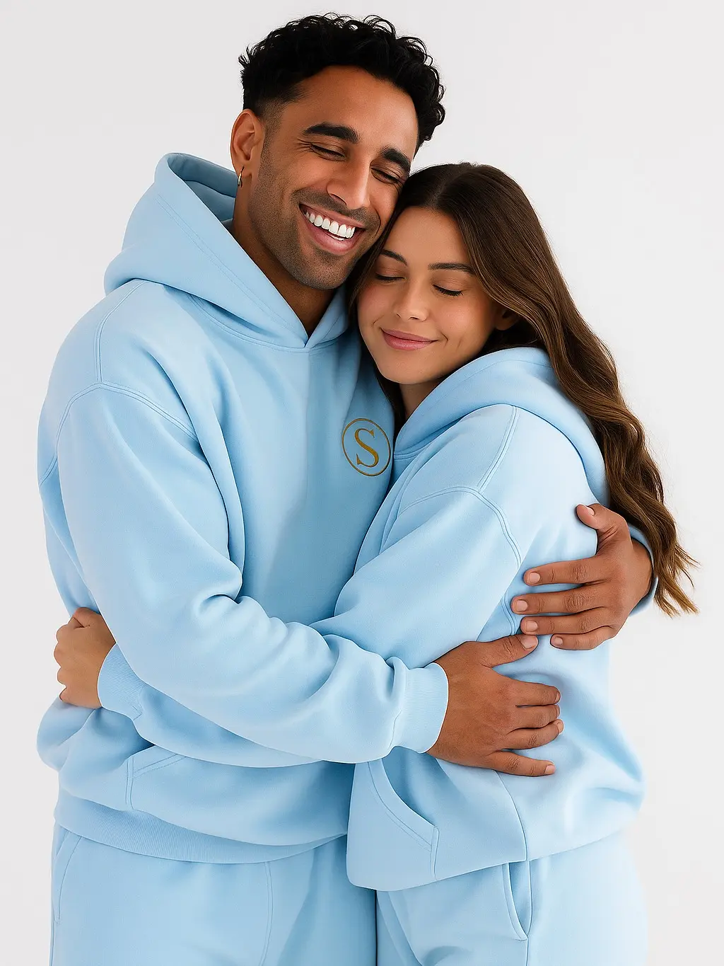 baby blue streetwear hoodie - TikTok Shop