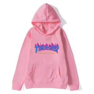 Autumn and Winter Flame Fashion Brand Men's Pullover Hoody Thrasher Street plus Size Men's Clothing Hoodie Top Sweatshirt, Hoodie, Comfort Colors Tshirt, Hoodie and Sweatshirt