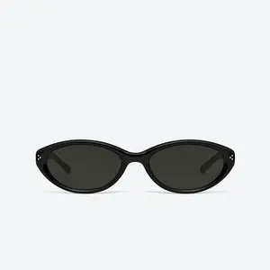 GENTLE MONSTER Cuscus 01 Black Frame Black Lenses Oval Shape